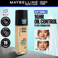 Maybelline FIT ME Matte Plus Poreless Foundation 105 Fair Ivory