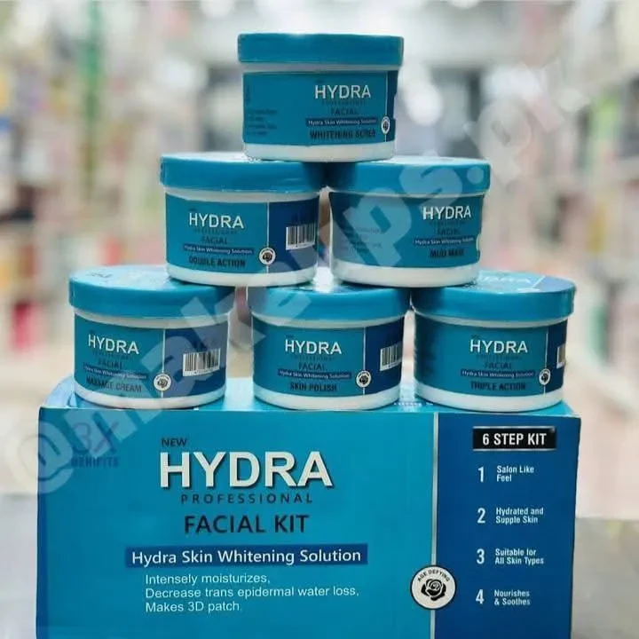 Hydra 6 Step Whitening Facial Kit