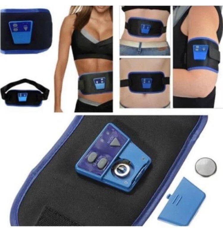 2 X Abgymnic Toning belt ABS Muscle Toning Stimulator