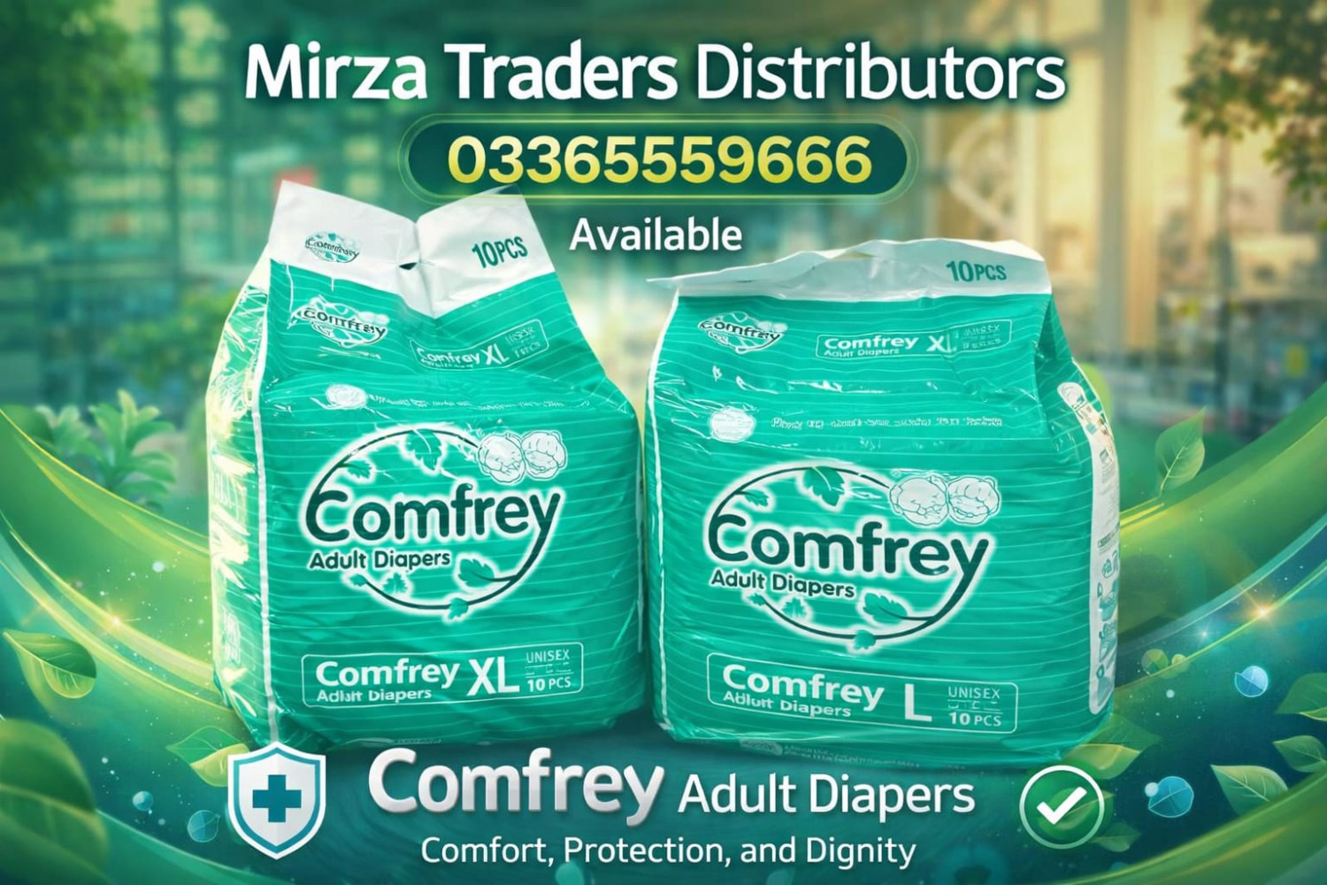 Comfrey Adult diapers