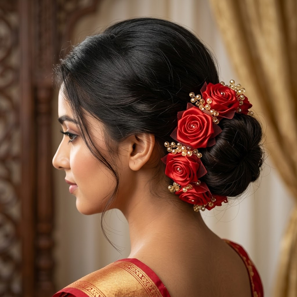 Rubion Flowers hair Band